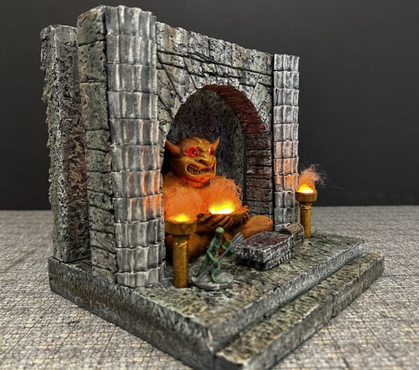 AD&D Player's Handbook Diorama - before the party starts - Image 10