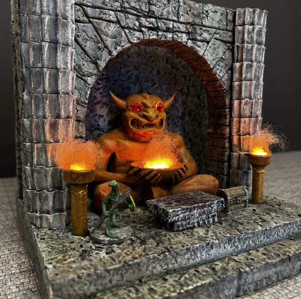 AD&D Player's Handbook Diorama - before the party starts - Image 4