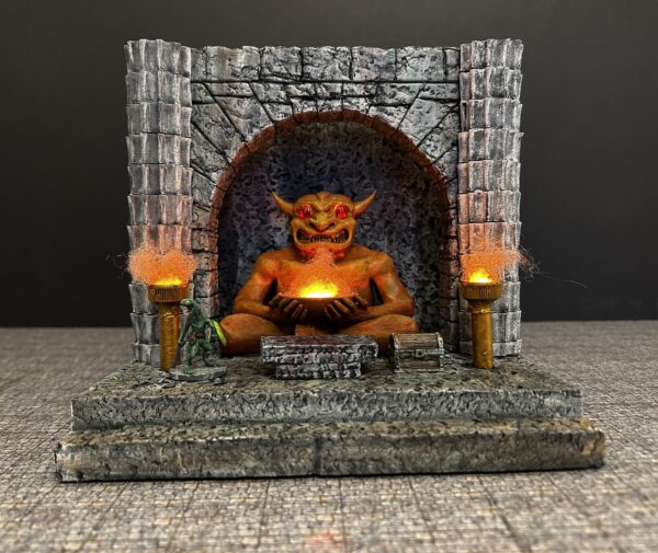 AD&D Player's Handbook Diorama - before the party starts - Image 11