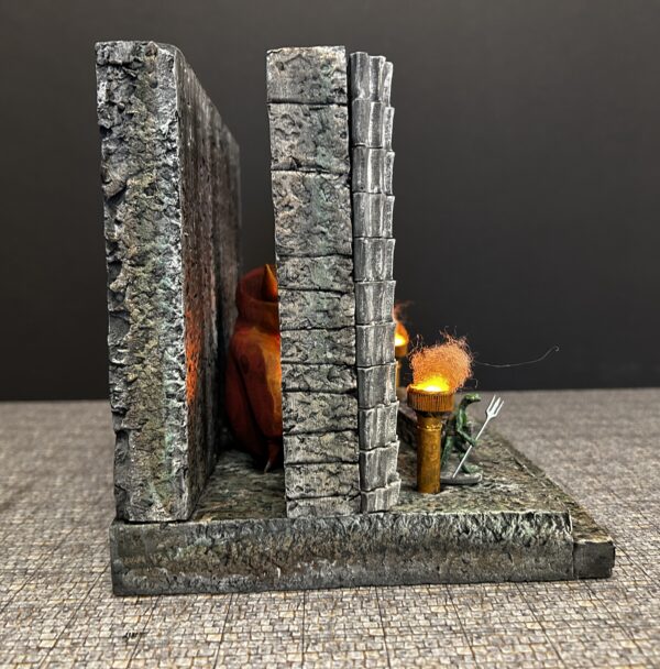 AD&D Player's Handbook Diorama - before the party starts - Image 9