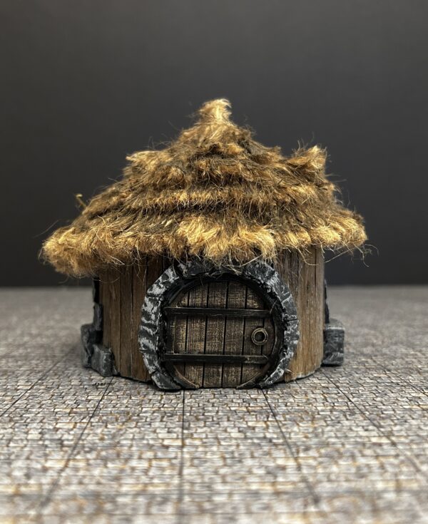 hobbit halfling house handmade for d&d tabletop play