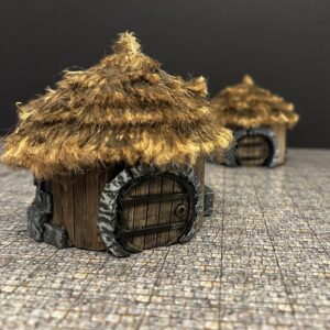 hobbit halfling house handmade for d&d tabletop play