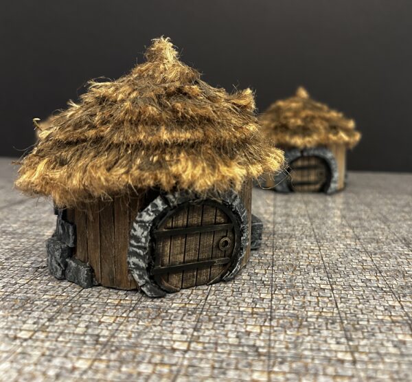 hobbit halfling house handmade for d&d tabletop play