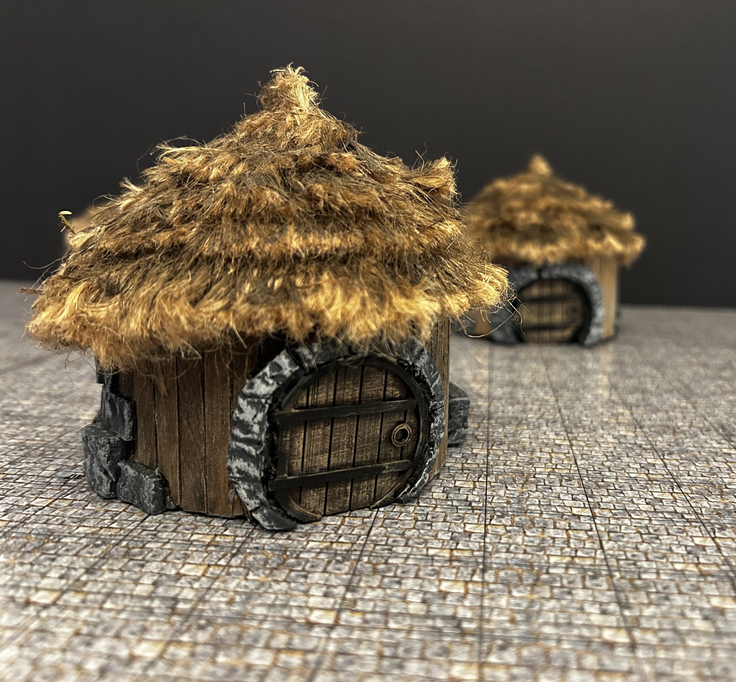 hobbit halfling house handmade for d&d tabletop play