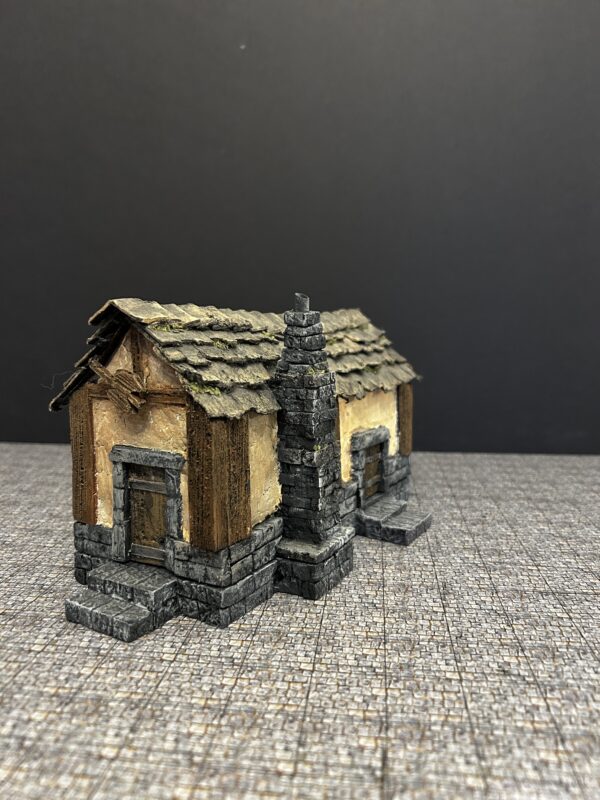 Medieval home, handmade for d&d table top play