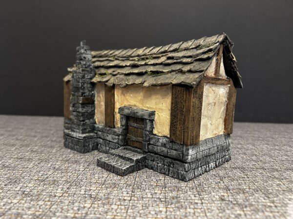 Medieval home, handmade for d&d table top play