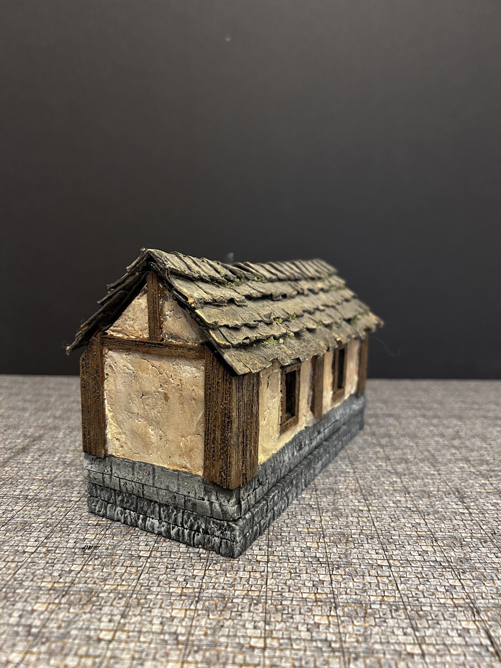 Medieval home, handmade for d&d table top play