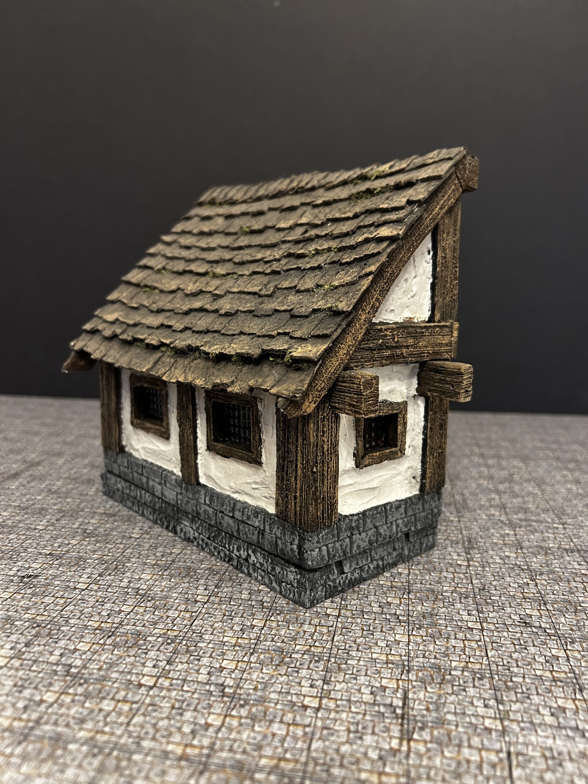 Medieval home, handmade for d&d table top play