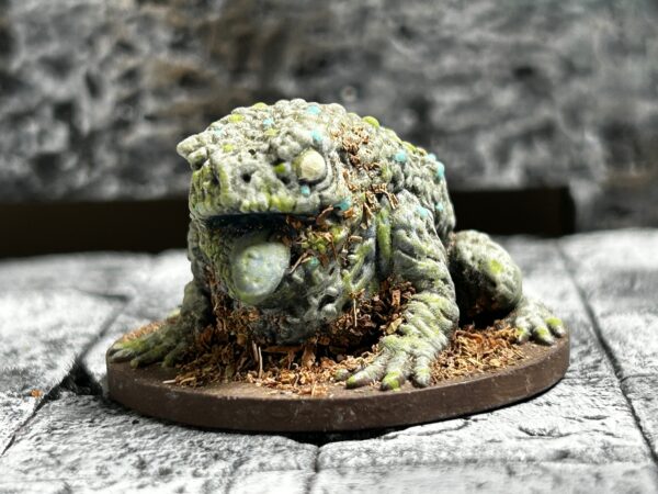 Undead Toads - hand-painted miniatures for tabletop gaming