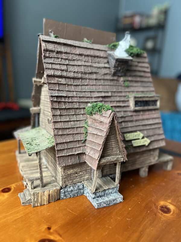 mystery shack model diorama build tabletop terrain