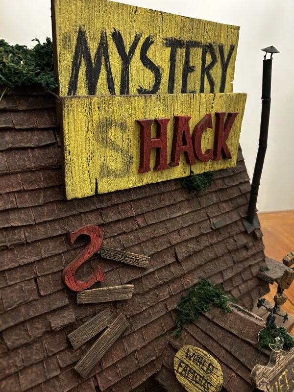 mystery shack model diorama build tabletop terrain